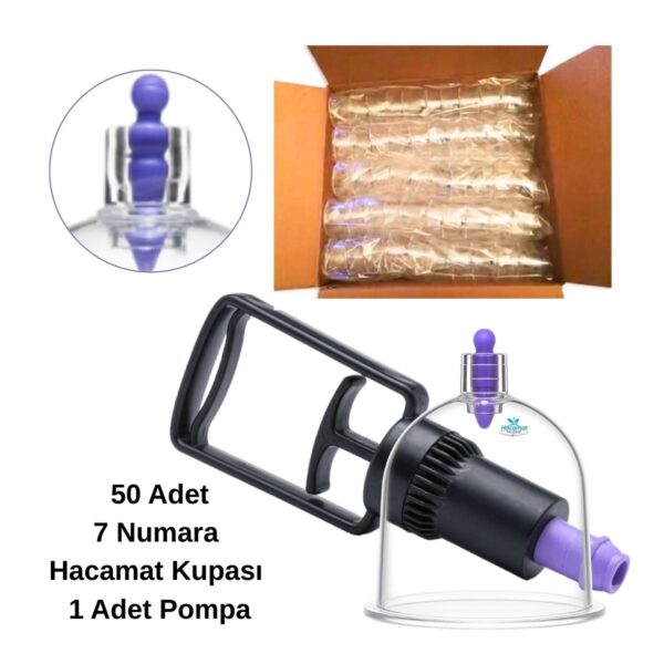 7 numara hacamat kupası 50 adet