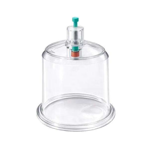 Turkuaz Pro Köşeli Hacamat Kupası – 6 cm