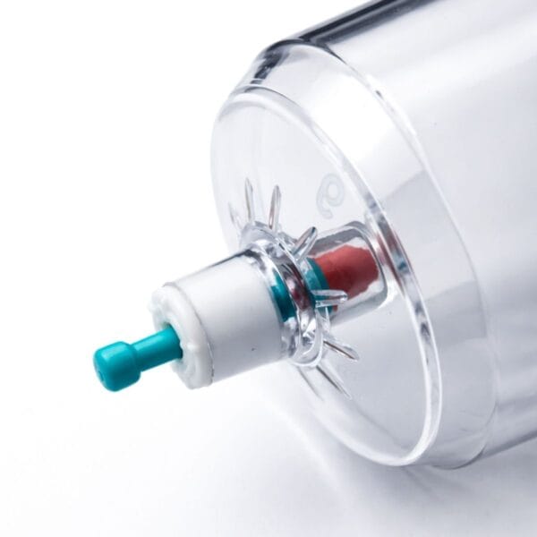 Turkuaz Pro Köşeli Hacamat Kupası – 7 cm Hacamat Medikal