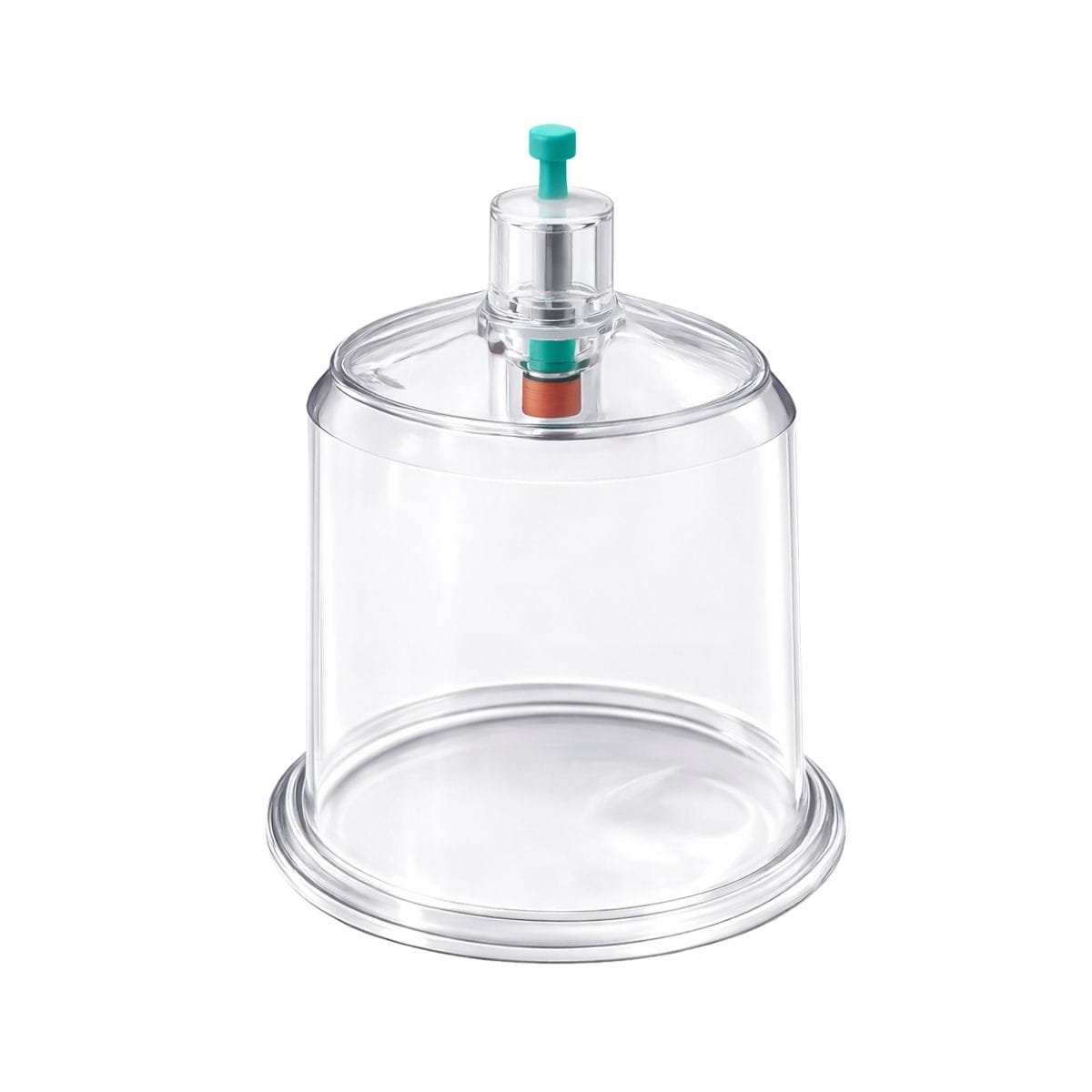 Turkuaz Pro Köşeli Hacamat Kupası – 6 cm