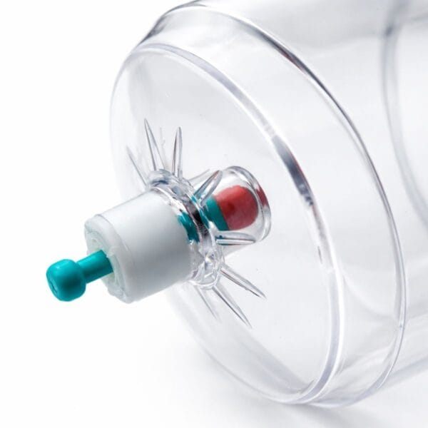 Turkuaz Pro Köşeli Hacamat Kupası 7 cm Hacamat Medikal