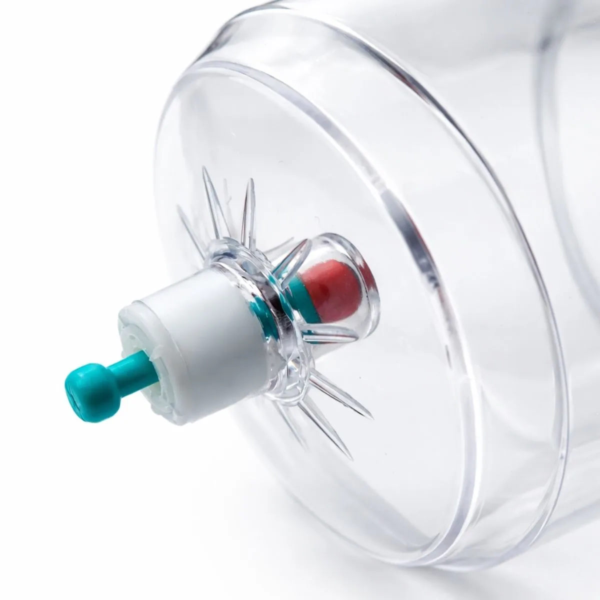 Turkuaz Pro Köşeli Hacamat Kupası 7 cm Hacamat Medikal