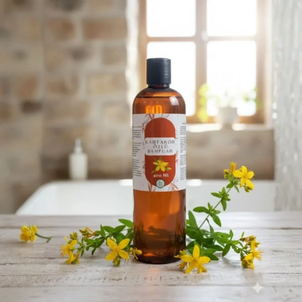 kantaron özlü bitkisel şampuan doğal